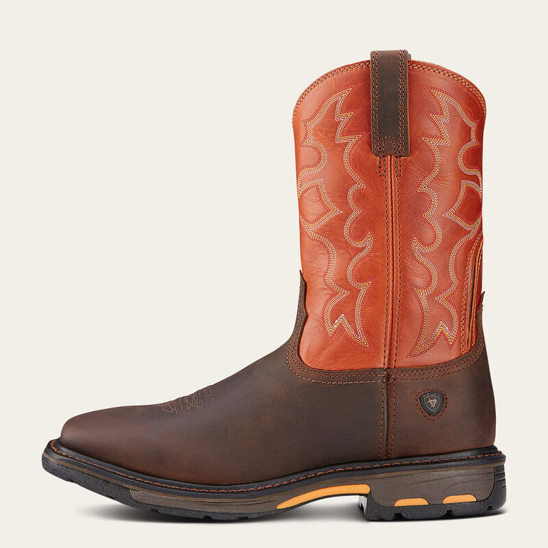Ariat Men's WorkHog Wide Square Toe Work Boot, 10005888