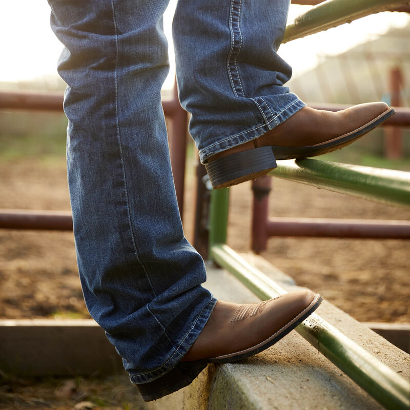Ariat Men's Sport Wide Square Toe Cowboy Boot, 10010963