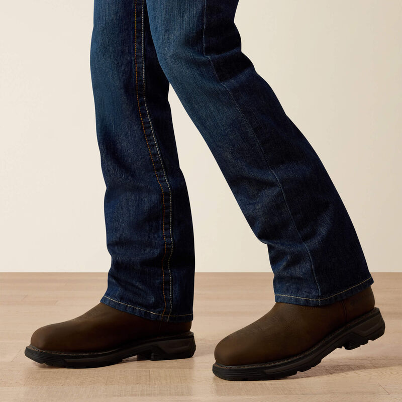 Ariat FR M4 Relaxed Basic Boot Cut Jean Shale 10012555