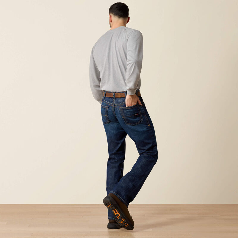 Ariat FR M4 Relaxed Basic Boot Cut Jean Shale 10012555