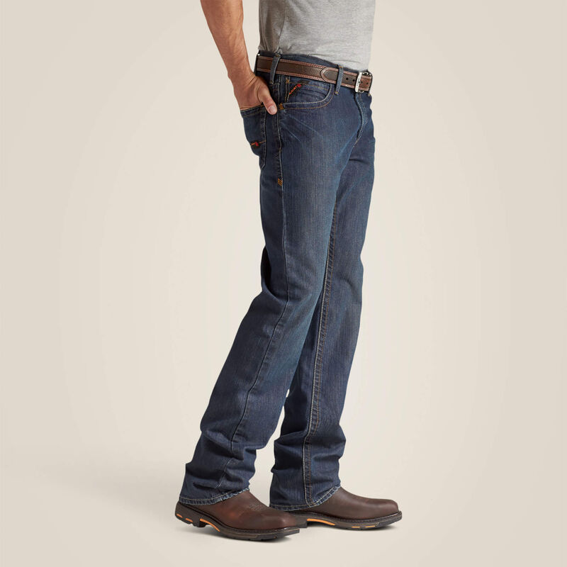 Ariat FR M4 Relaxed Basic Boot Cut Jean Shale 10012555