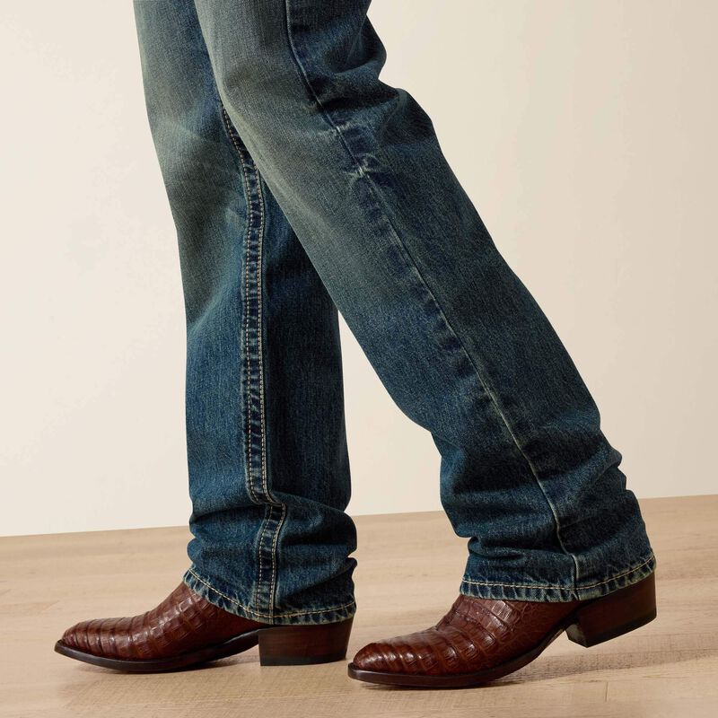 Ariat Men's M5 Slim Gambler Stackable Straight Leg Jean, 10012703