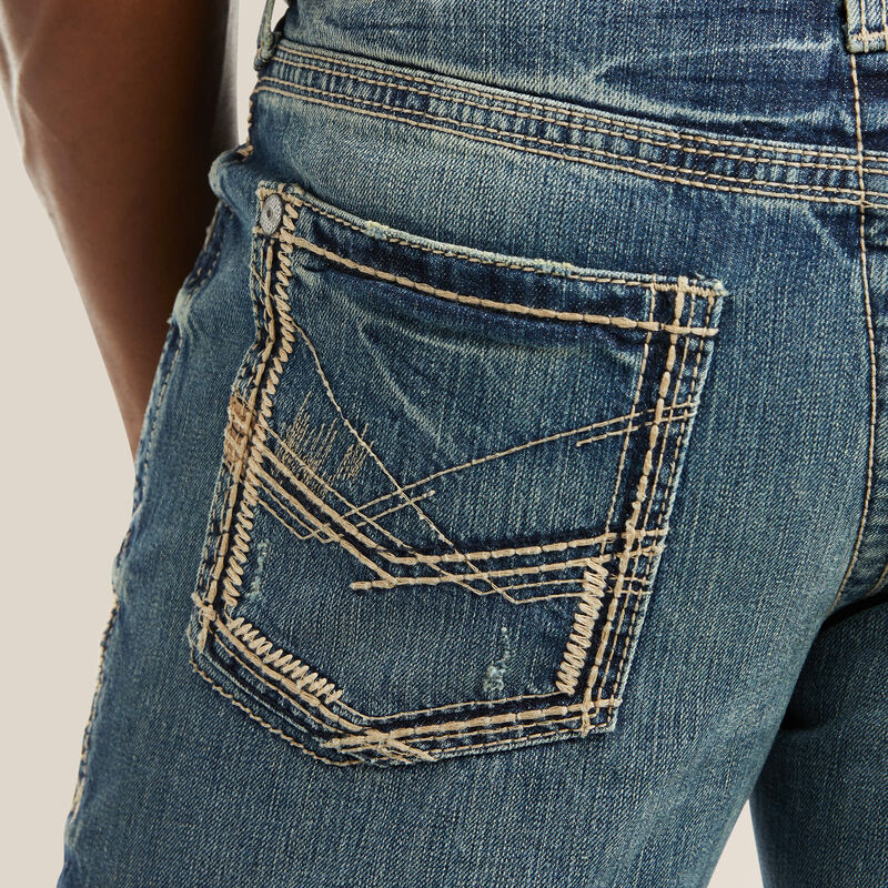 Ariat Men's M5 Slim Gambler Stackable Straight Leg Jean, 10012703