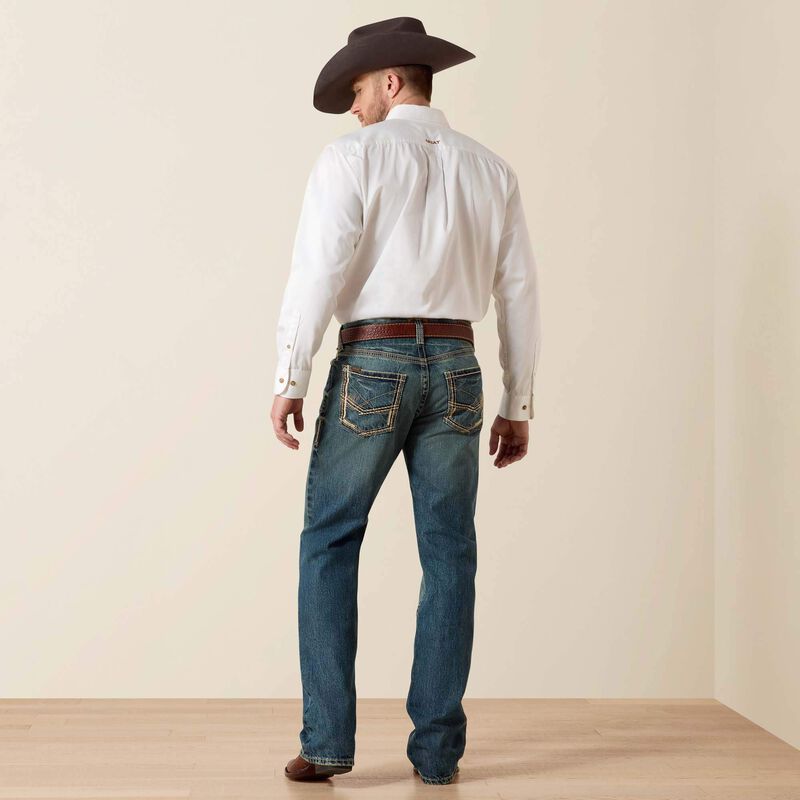 Ariat Men's M5 Slim Gambler Stackable Straight Leg Jean, 10012703