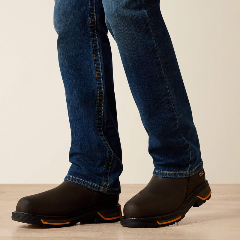 Ariat FR M4 Relaxed Basic Boot Cut Jean, Alloy 10020812