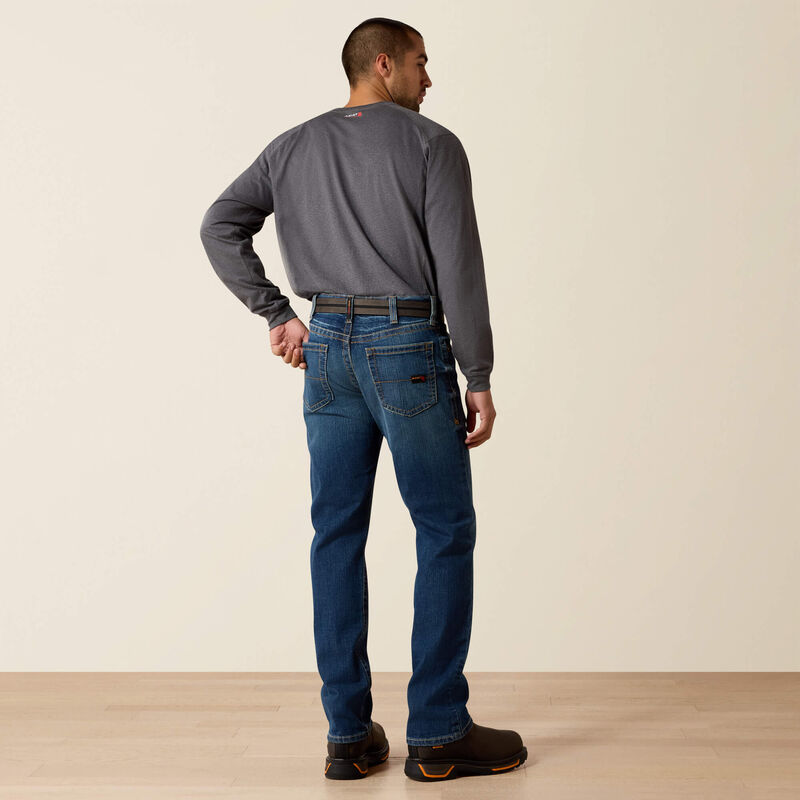 Ariat FR M4 Relaxed Basic Boot Cut Jean, Alloy 10020812
