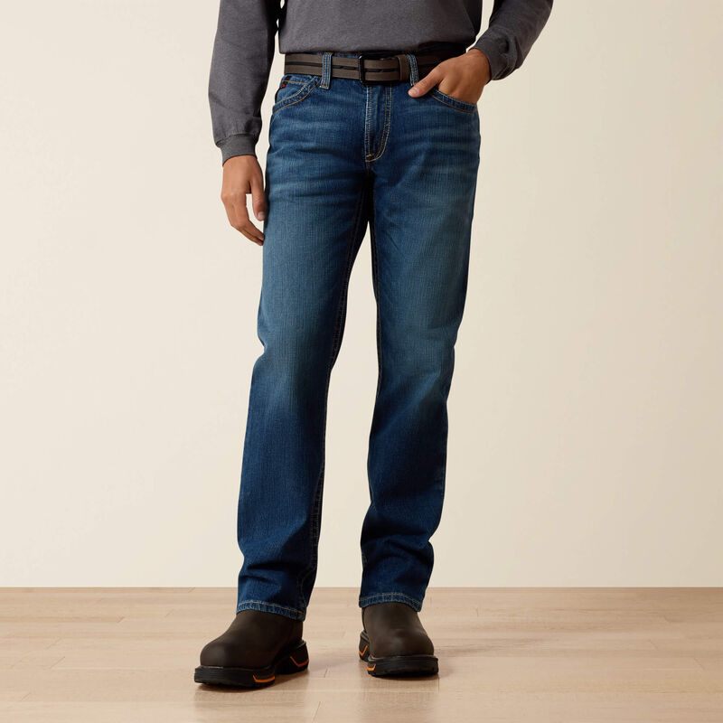 Ariat FR M4 Relaxed Basic Boot Cut Jean, Alloy 10020812