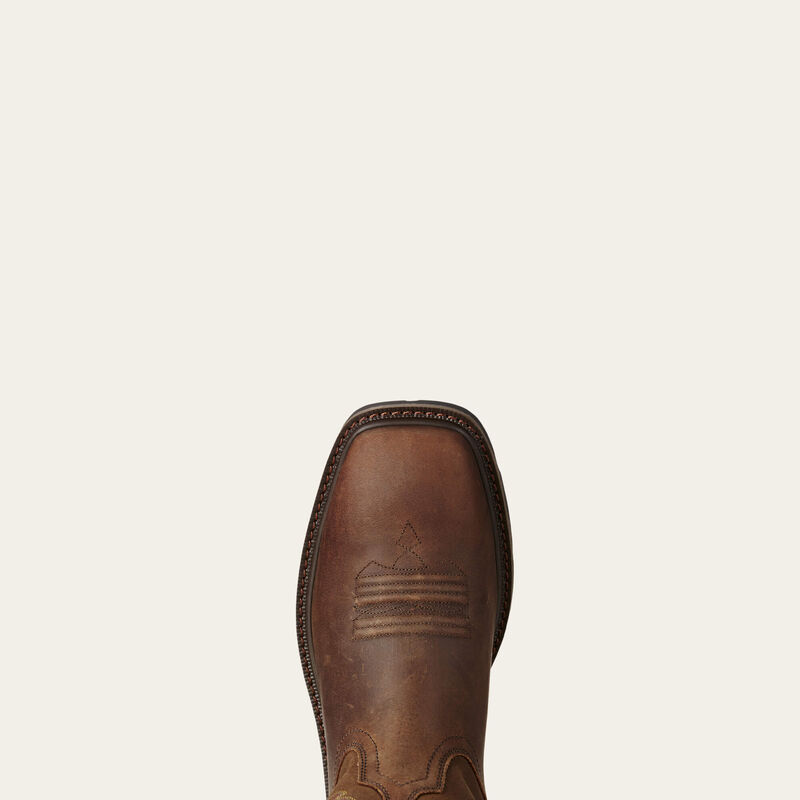 Ariat Men's Groundbreaker Wide Square Toe Steel Toe Work Boot, 10021108
