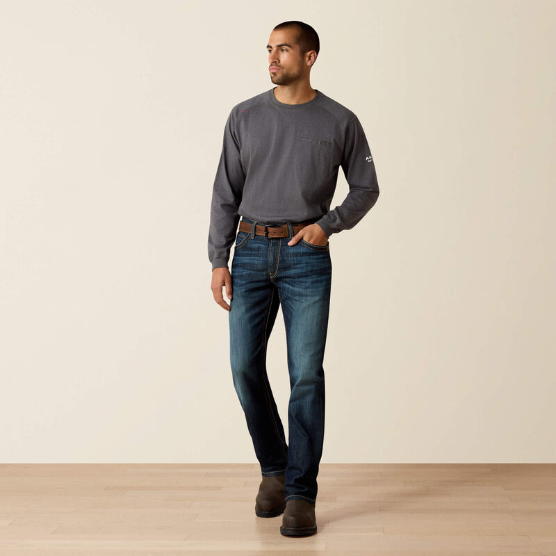 Ariat FR M4 Relaxed Stretch DuraLight Basic Boot Cut Jean 10023466