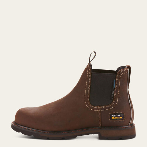 Ariat Groundbreaker Chelsea Waterproof Steel Toe Work Boot 10024983