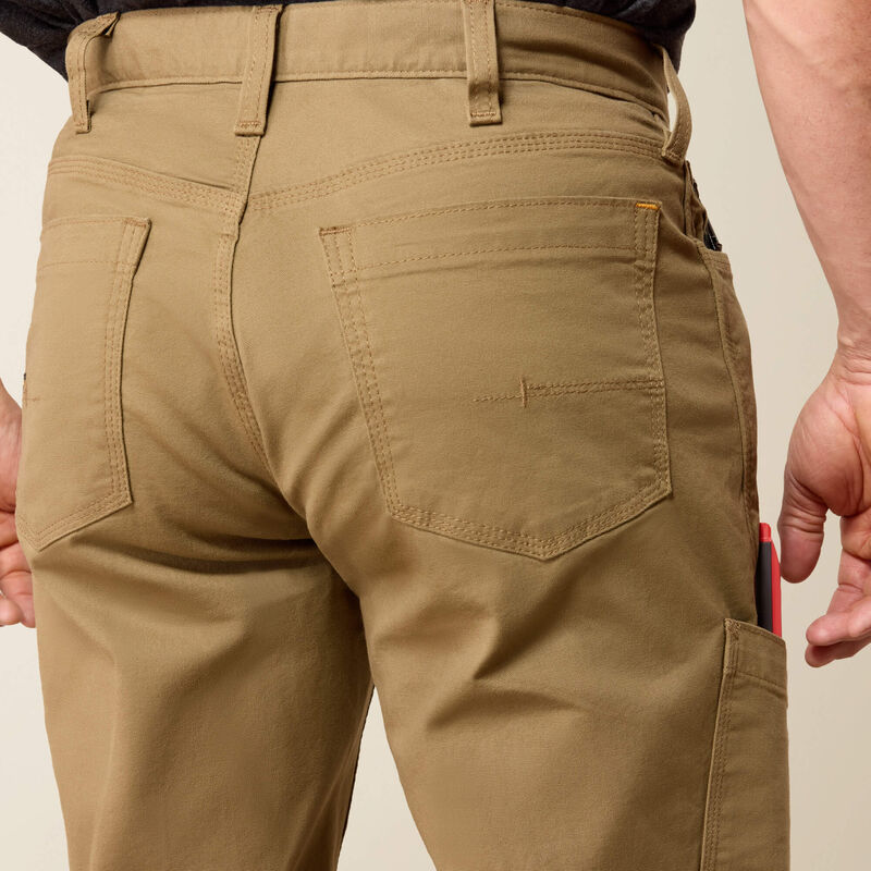 Ariat Mens Rebar M4 Low Rise DuraStretch Made Tough Stackable Straight Leg Pant, 10030239