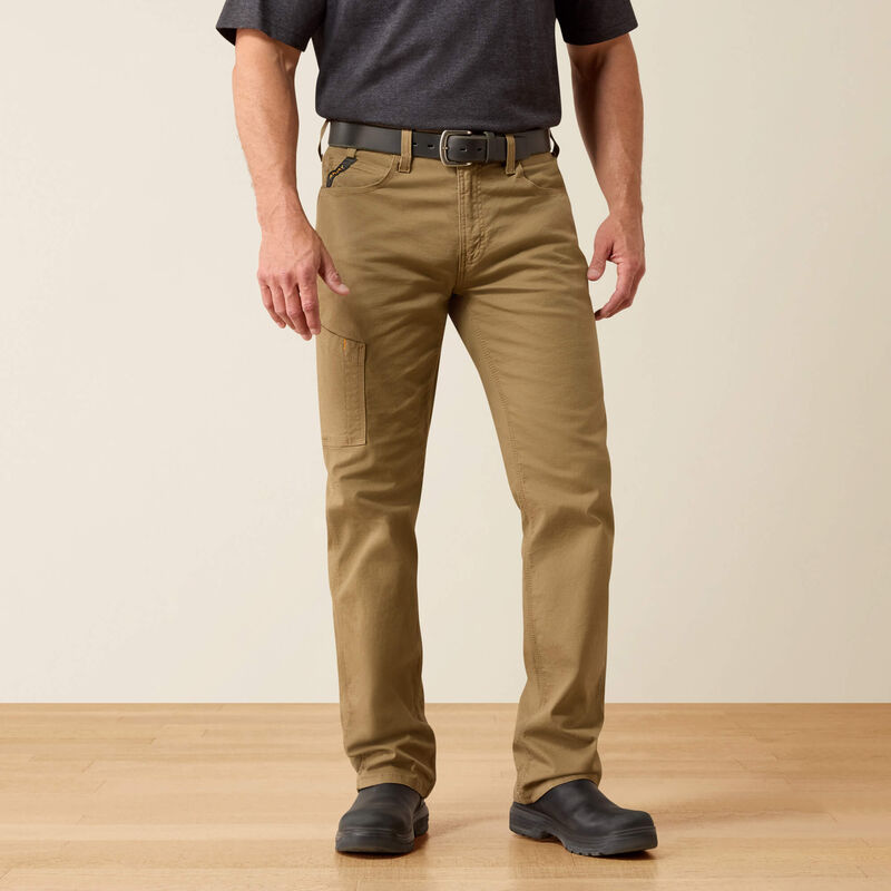 Ariat Mens Rebar M4 Low Rise DuraStretch Made Tough Stackable Straight Leg Pant, 10030239