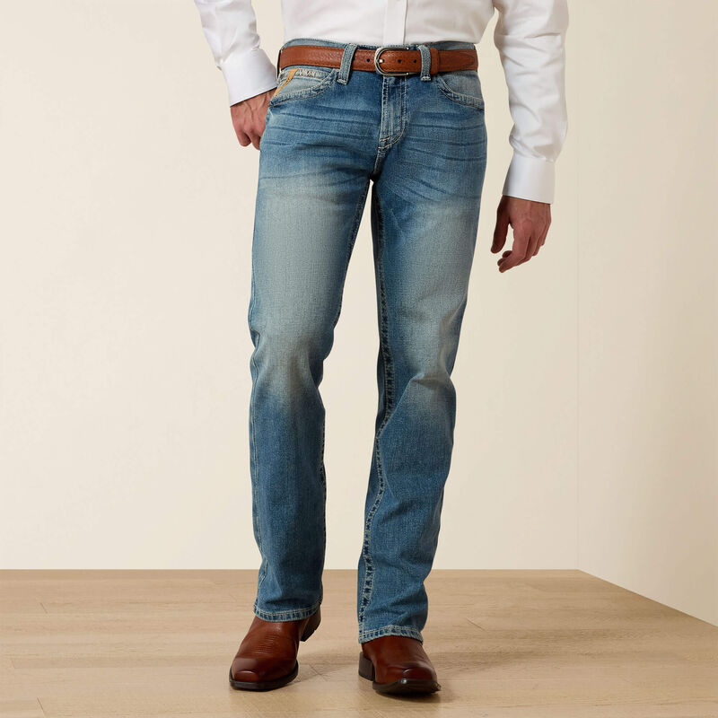 Ariat Men's M7 Rocker Stretch Stirling Stackable Straight Leg Jean, 10031997