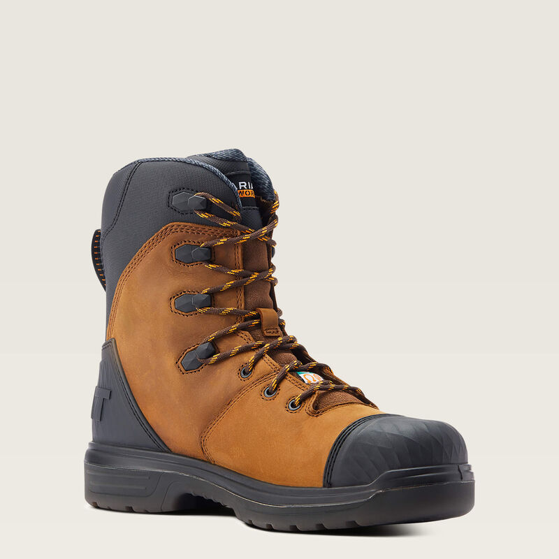 Ariat Turbo Outlaw 8" CSA MetGuard Waterproof Carbon Toe Work Boot, 10033998