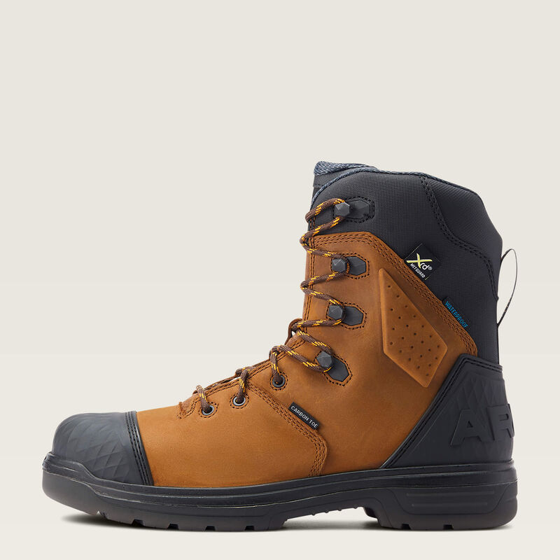 Ariat Turbo Outlaw 8" CSA MetGuard Waterproof Carbon Toe Work Boot, 10033998