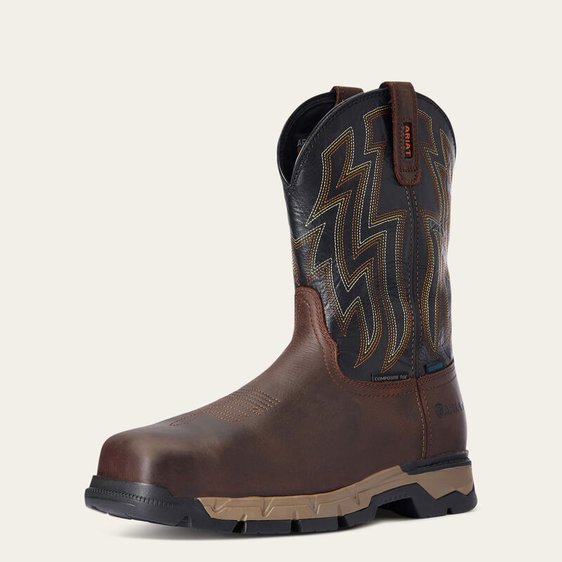 Ariat Rebar Flex Western Waterproof Composite Toe Work Boot 10034157