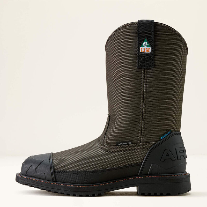 Ariat RigTEK Wildcat Pull-On CSA Waterproof Wide Square Toe Composite Toe Work Boot 10035929