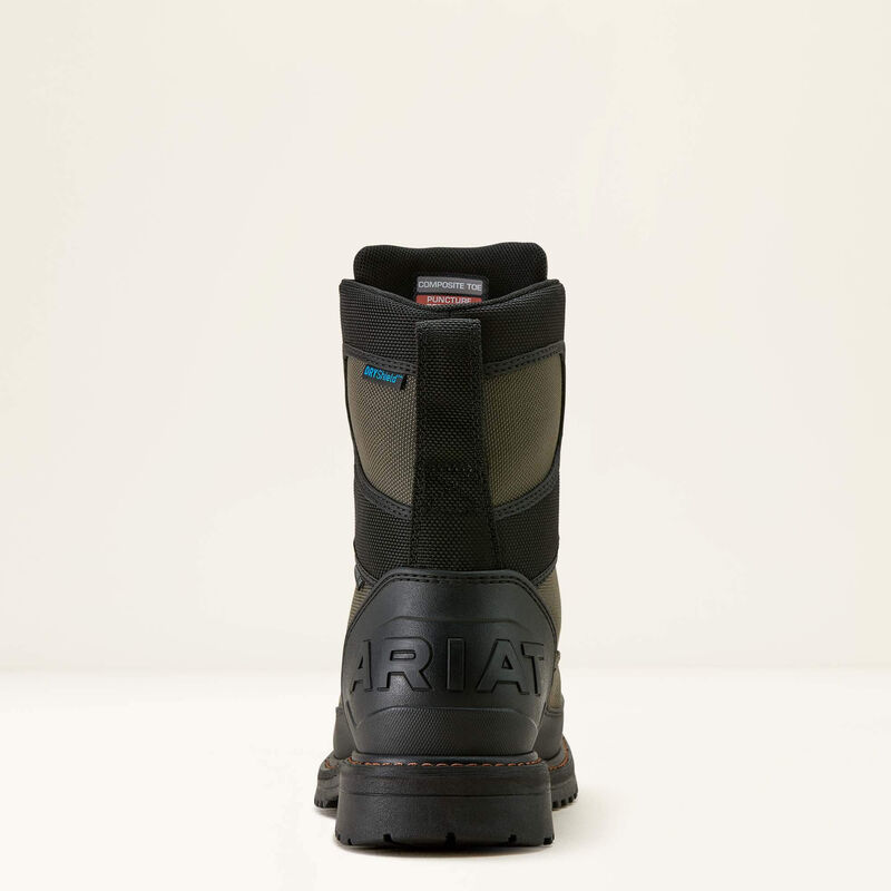 Ariat RigTEK Wildcat BOA 8" CSA Waterproof Wide Square Toe Composite Toe Work Boot 10035930