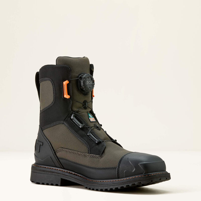 Ariat RigTEK Wildcat BOA 8" CSA Waterproof Wide Square Toe Composite Toe Work Boot 10035930