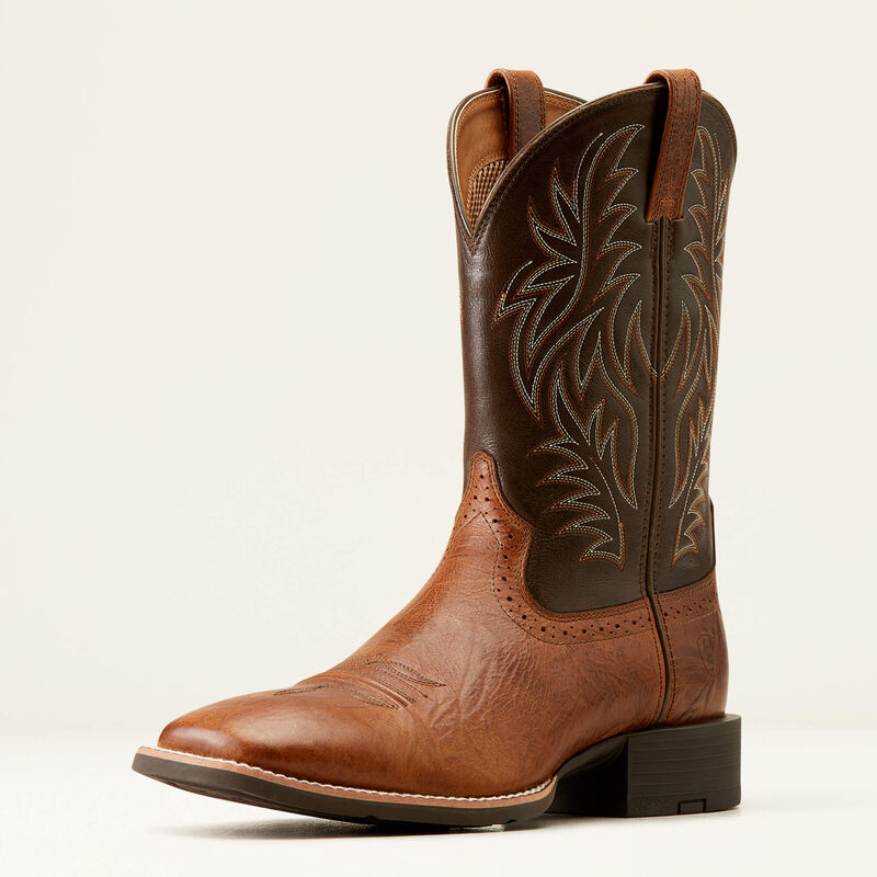 Ariat Men's Sport Western Wide Square Toe Cowboy Boot, 10035996