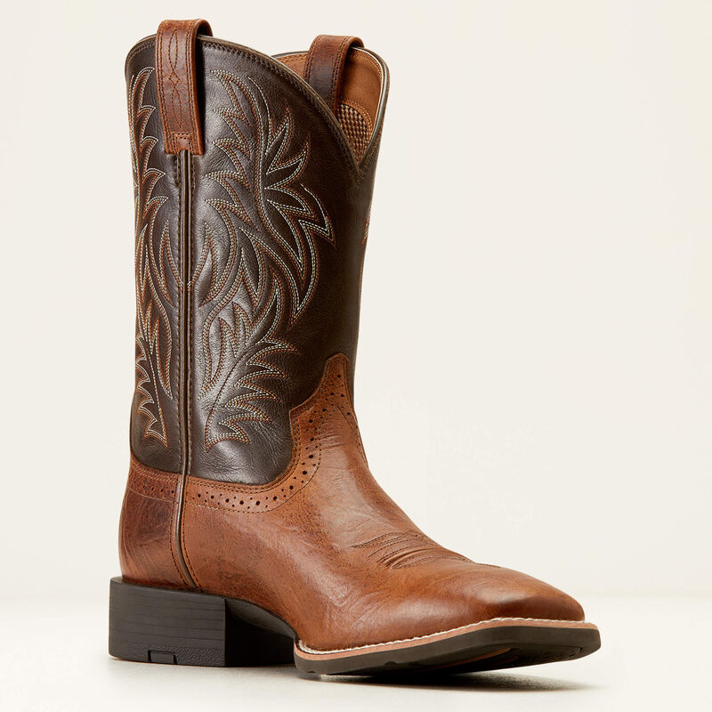 Ariat Men's Sport Western Wide Square Toe Cowboy Boot, 10035996