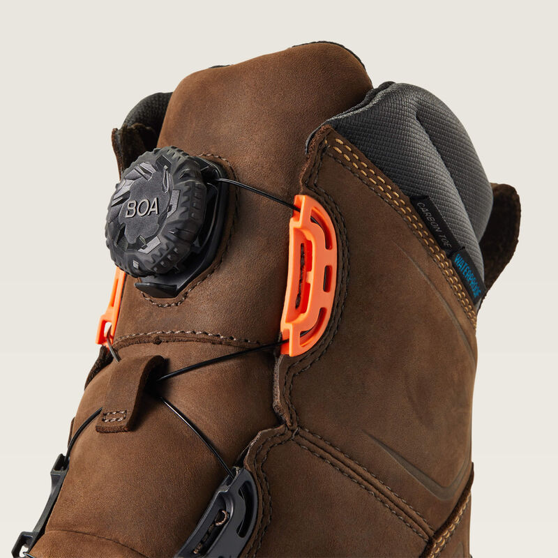 Ariat WorkHog XT 8" BOA Waterproof Carbon Toe Work Boot 10038922