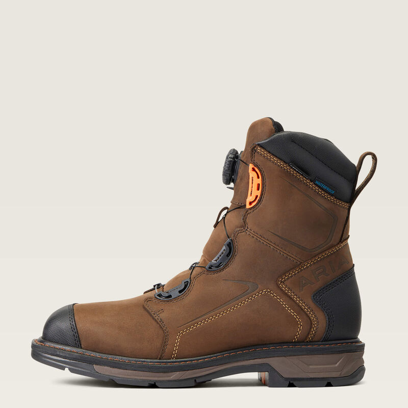 Ariat WorkHog XT 8" BOA Waterproof Carbon Toe Work Boot 10038922