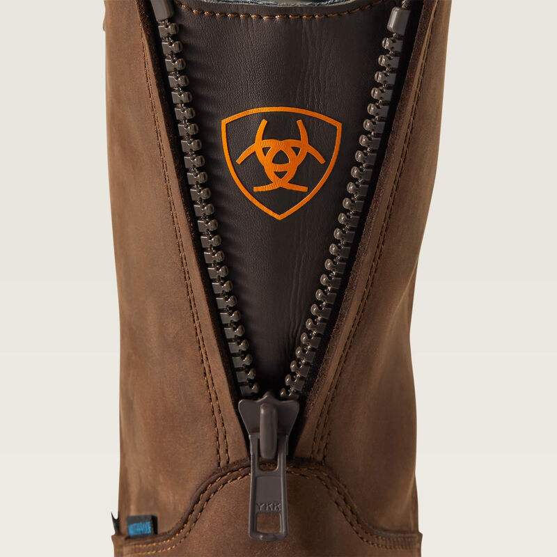 Ariat Turbo Moc Toe Waterproof Carbon Toe Work Boot 10040396