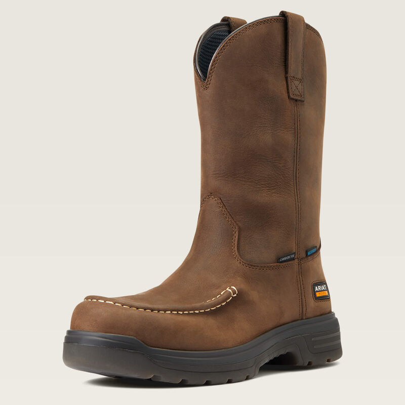 Ariat Turbo Moc Toe Waterproof Carbon Toe Work Boot 10040396