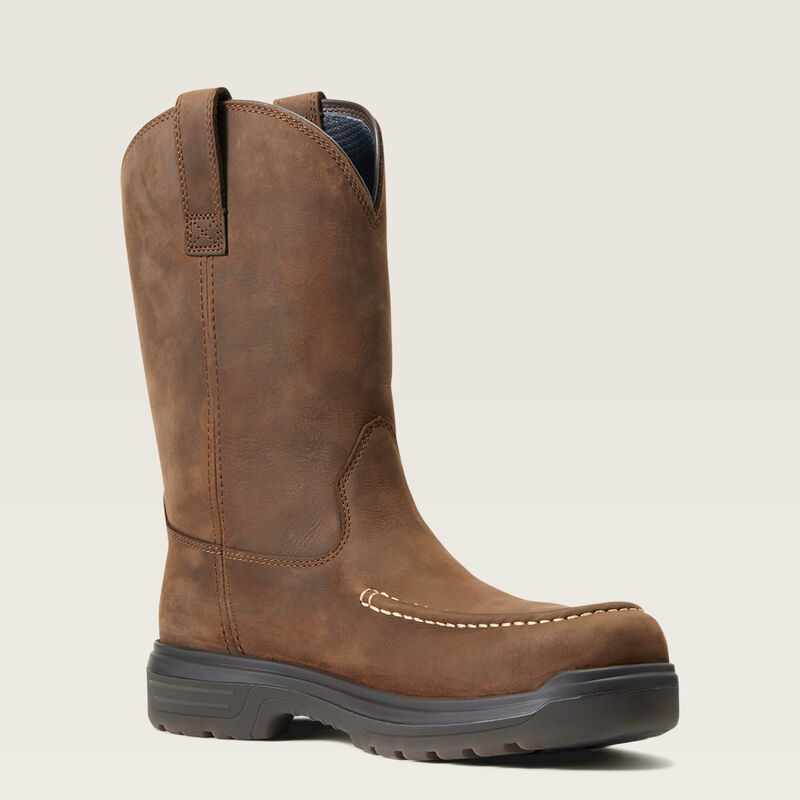 Ariat Turbo Moc Toe Waterproof Carbon Toe Work Boot 10040396
