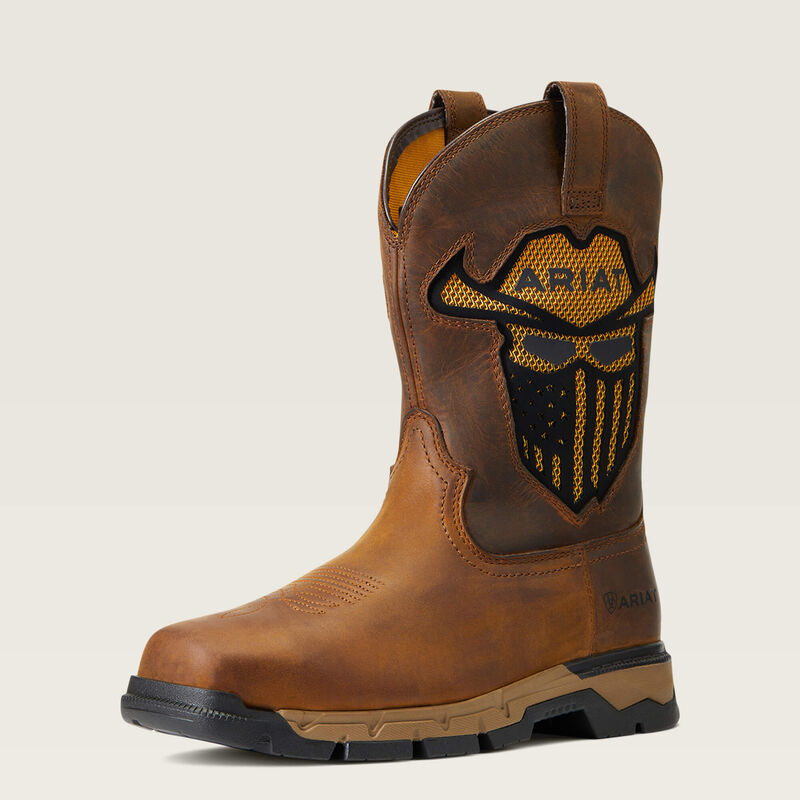 Ariat Men's Rebar Flex Western VentTEK Incognito Work Boot, 10040436