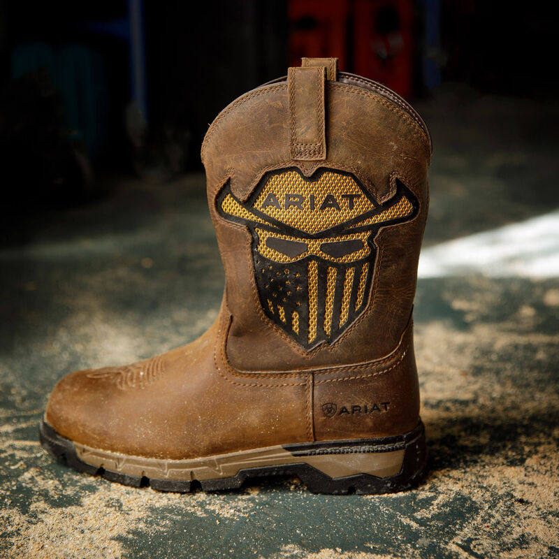 Ariat Men's Rebar Flex Western VentTEK Incognito Work Boot, 10040436