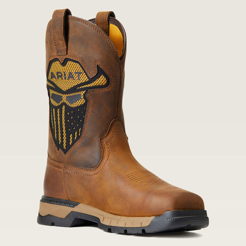 Ariat Men's Rebar Flex Western VentTEK Incognito Work Boot, 10040436