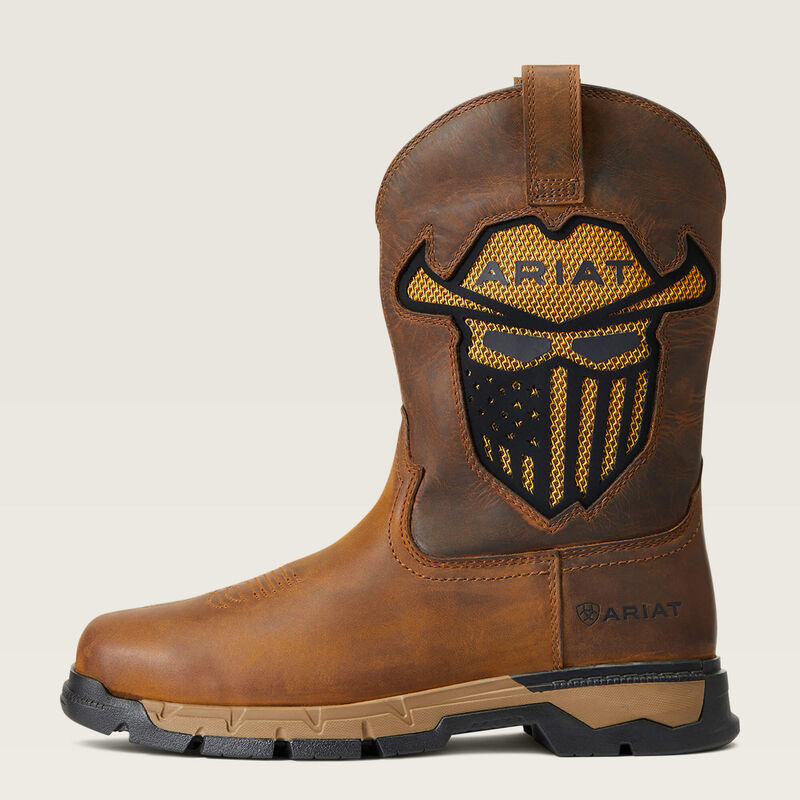 Ariat Men's Rebar Flex Western VentTEK Incognito Work Boot, 10040436