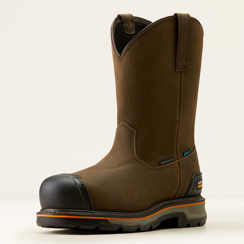 Ariat Stump Jumper Pull-On BOA Waterproof Composite Toe Work Boot, 10048061