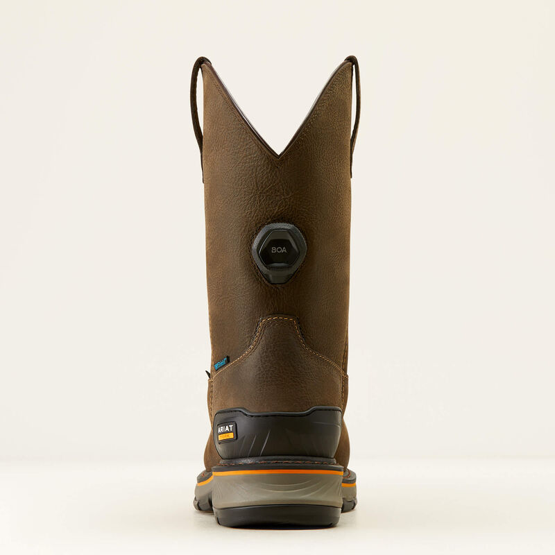Ariat Stump Jumper Pull-On BOA Waterproof Composite Toe Work Boot, 10048061