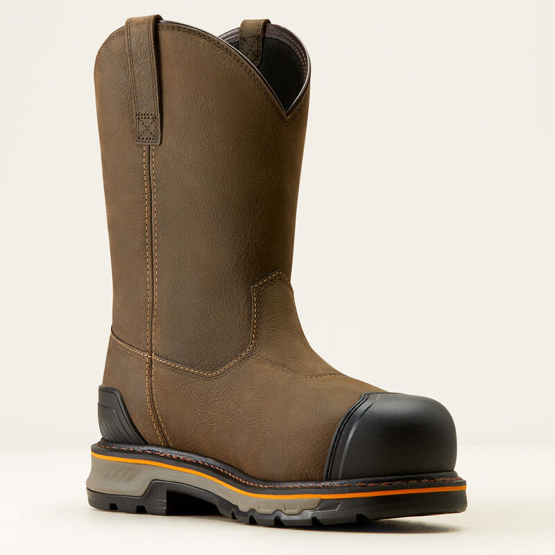 Ariat Stump Jumper Pull-On BOA Waterproof Composite Toe Work Boot, 10048061
