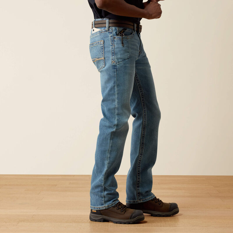 Ariat Mens Rebar M7 Slim Rail Straight Jean, 10051852