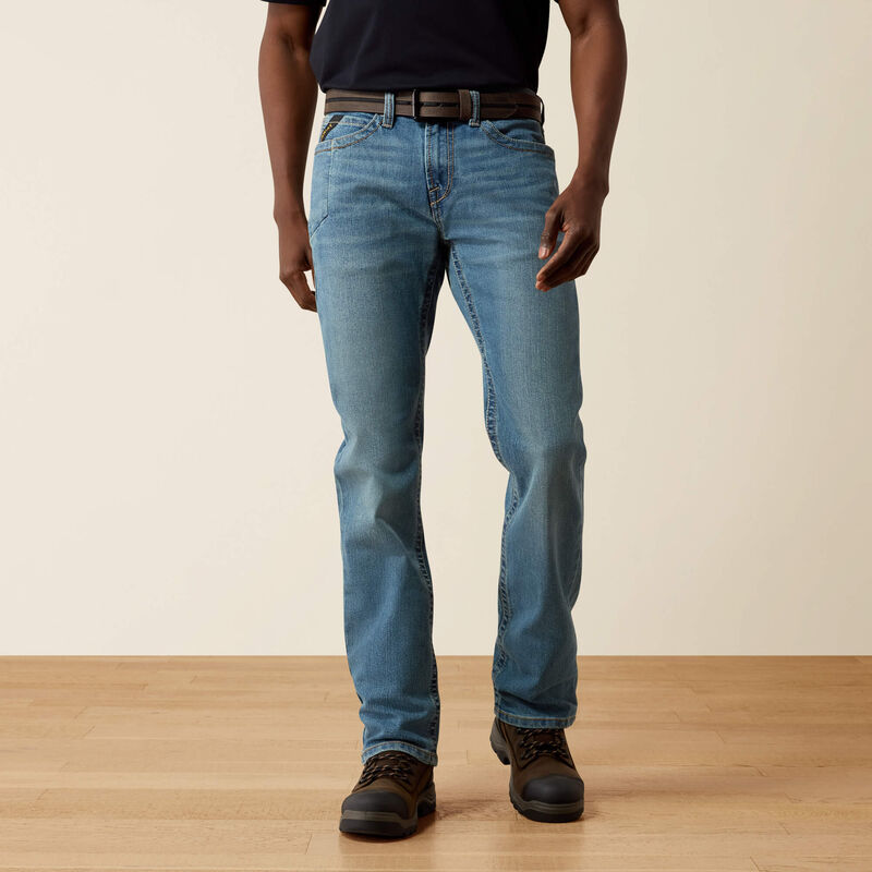 Ariat Mens Rebar M7 Slim Rail Straight Jean, 10051852