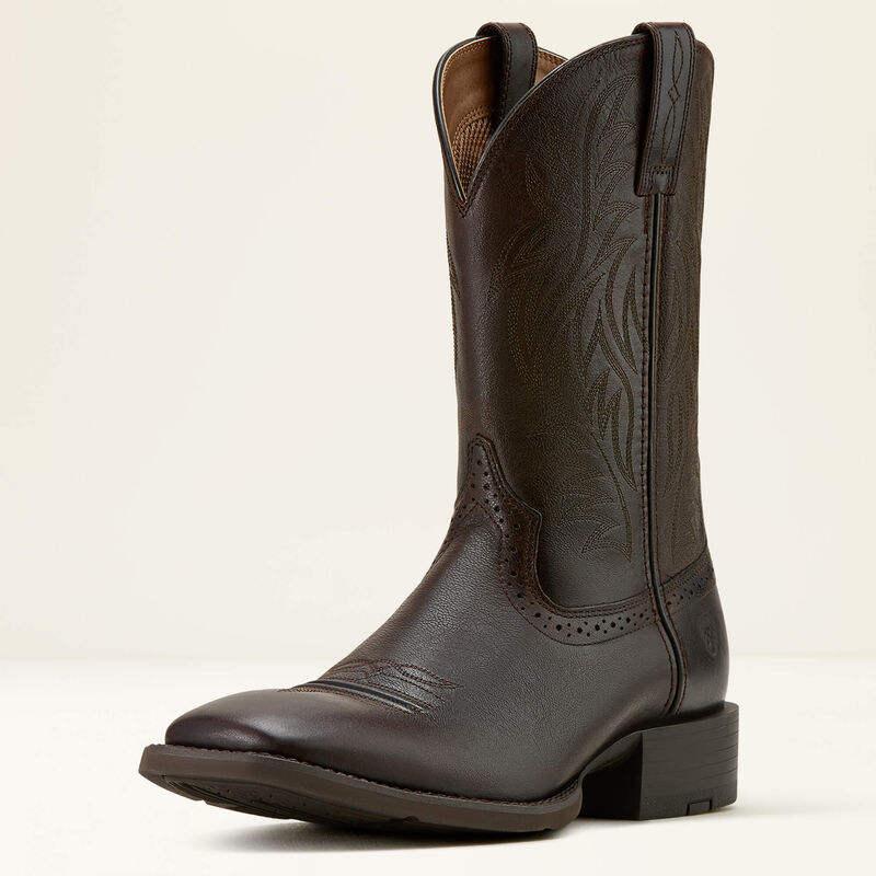 Ariat Men's Sport Western Wide Square Toe Cowboy Boot, 10061276