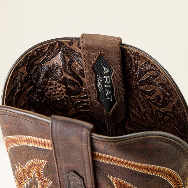 Ariat Men's Classic Callen Wide Square Toe Western Boot, 10063771