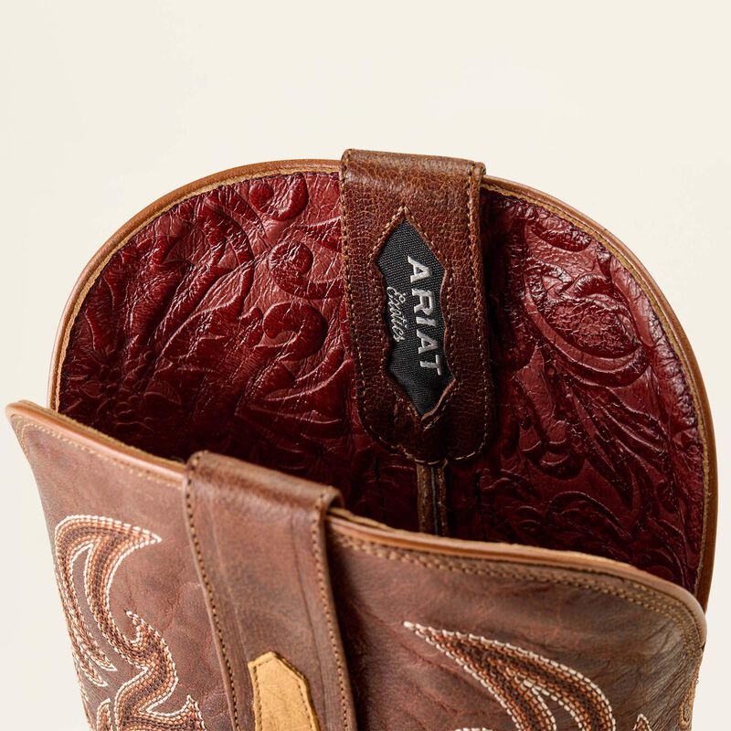 Ariat Men's Classic Cash Wide Square Toe Western Boot, 10063774