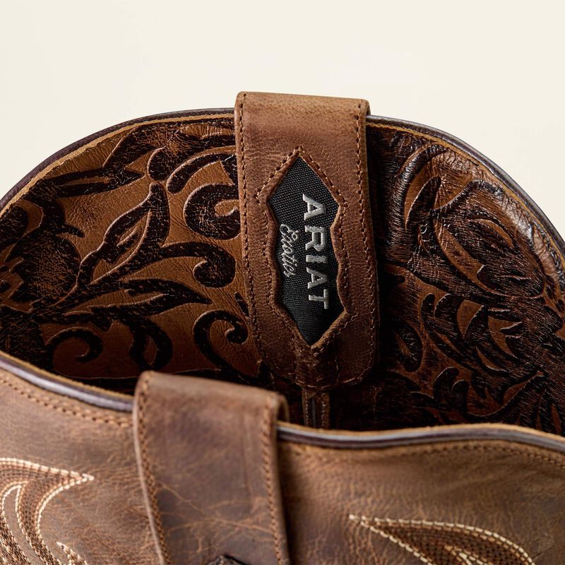 Ariat Men's Classic Cash Wide Square Toe Western Boot, 10063775