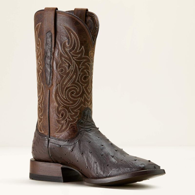 Ariat Men's Classic Cash Wide Square Toe Western Boot, 10063775