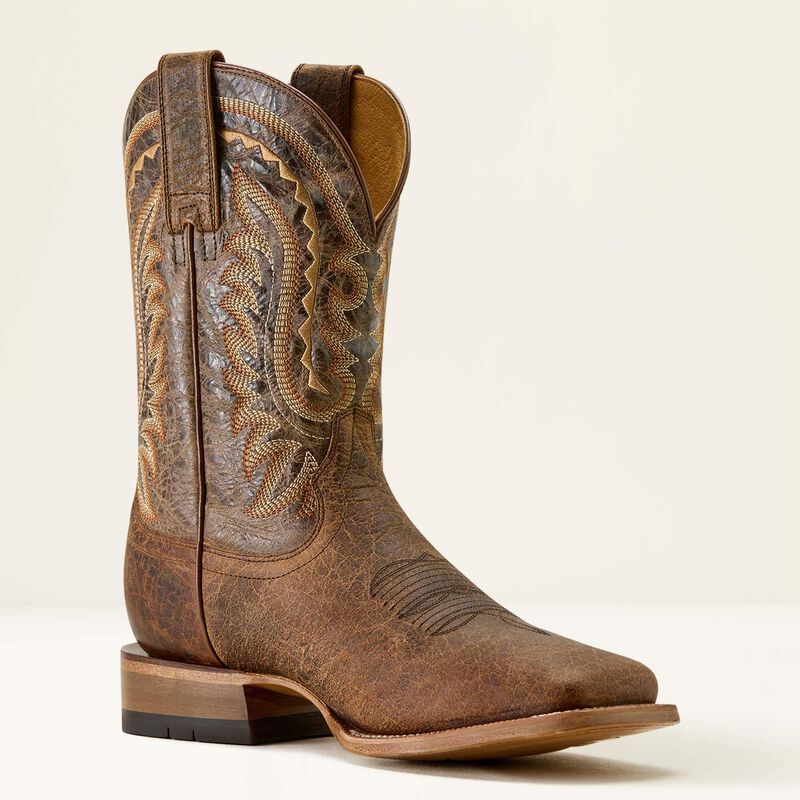 Ariat Men's Rock Ridge Wide Square Toe Western Boot, 10063783