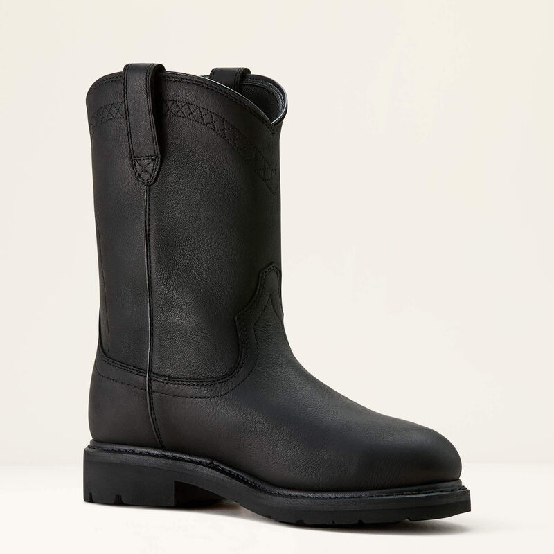 Ariat Sierra Waterproof Roper Toe Steel Toe Work Boot 10063833