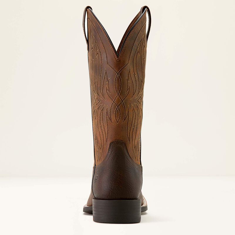 Ariat Men's Sport Rustler Wide Square Toe Cowboy Boot, 10063985