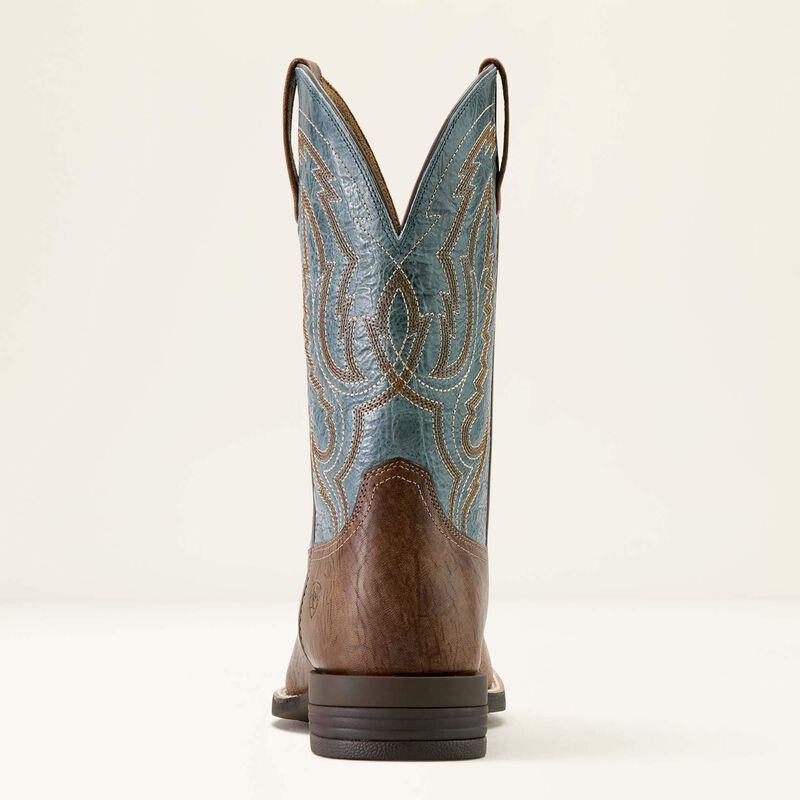 Ariat Men's Steadfast Wide Square Toe Cowboy Boot, 10064004
