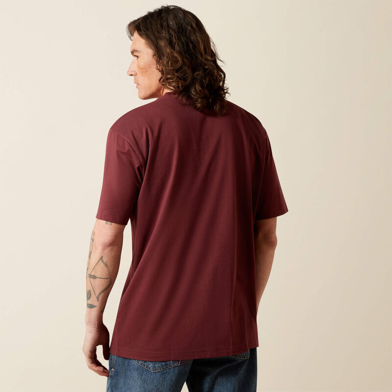 Ariat Men's Rebar Cotton Strong Standard Pocket T-Shirt, 10062400