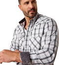 Ariat Men's Wrinkle Free Ari Fitted Snap Shirt, 10071024